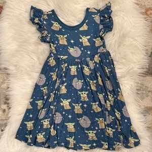 Little Sleepies Star Wars Baby Yoda Dress